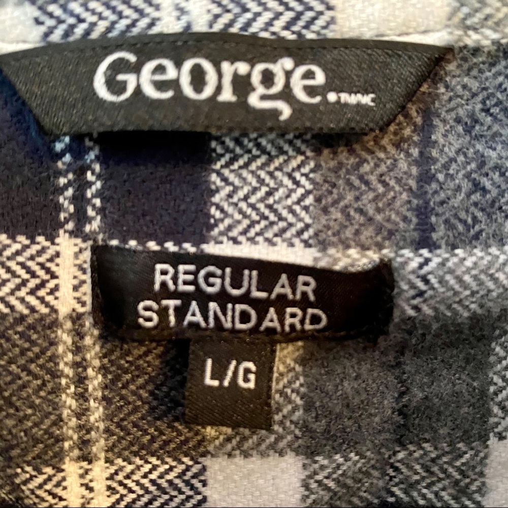 Large oversized plaid shirt/shacket - Picture 2 of 3